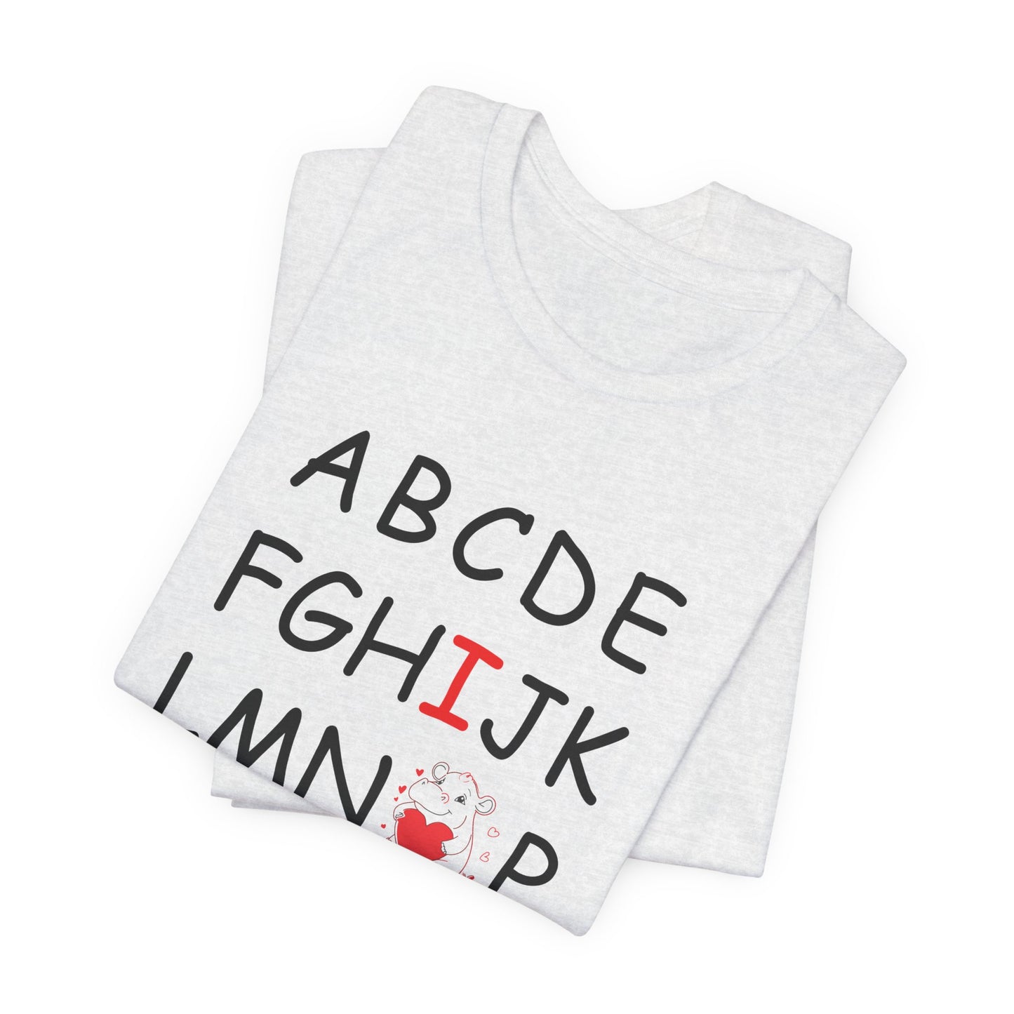 'ABC I Love You' Boyfriend Tee