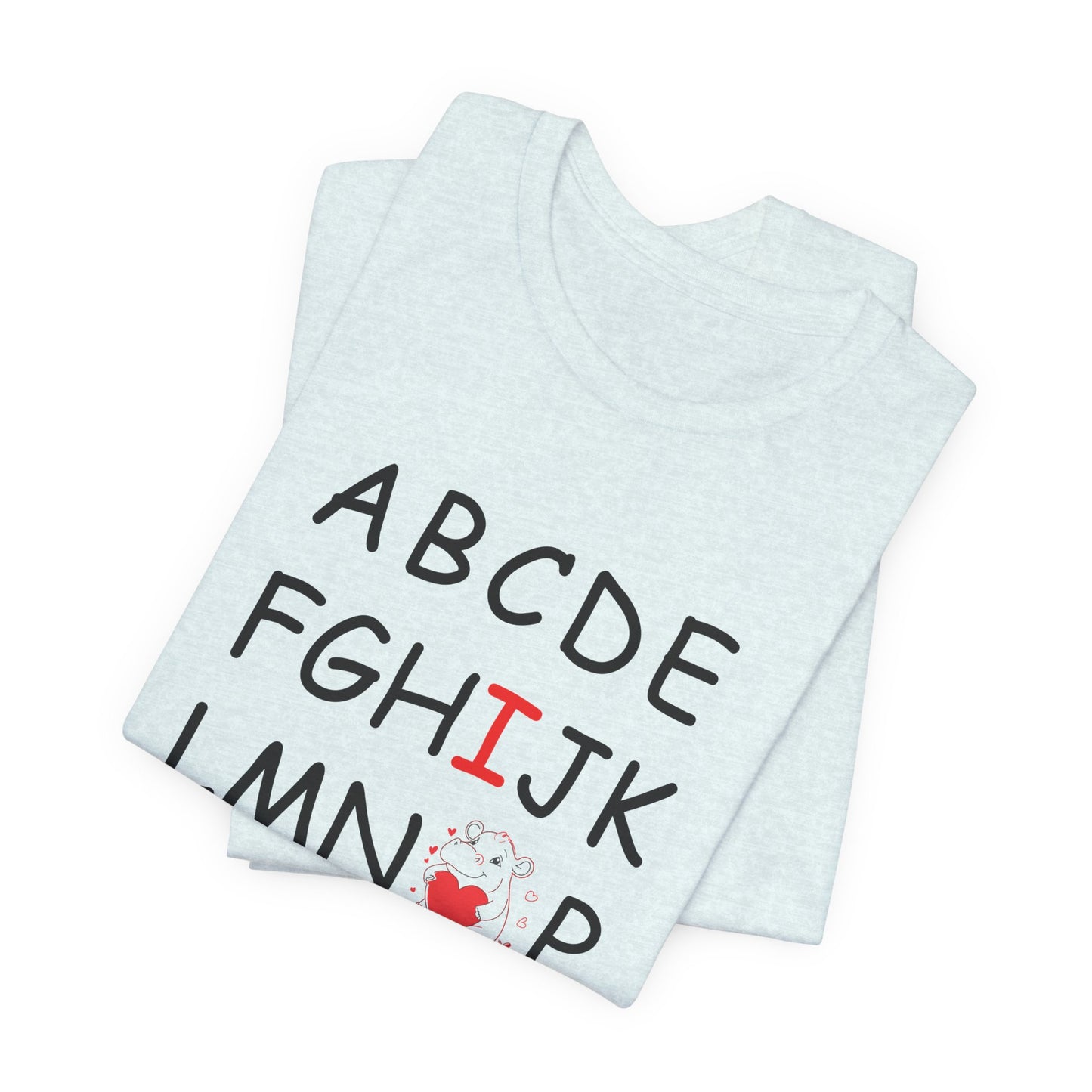 'ABC I Love You' Boyfriend Tee