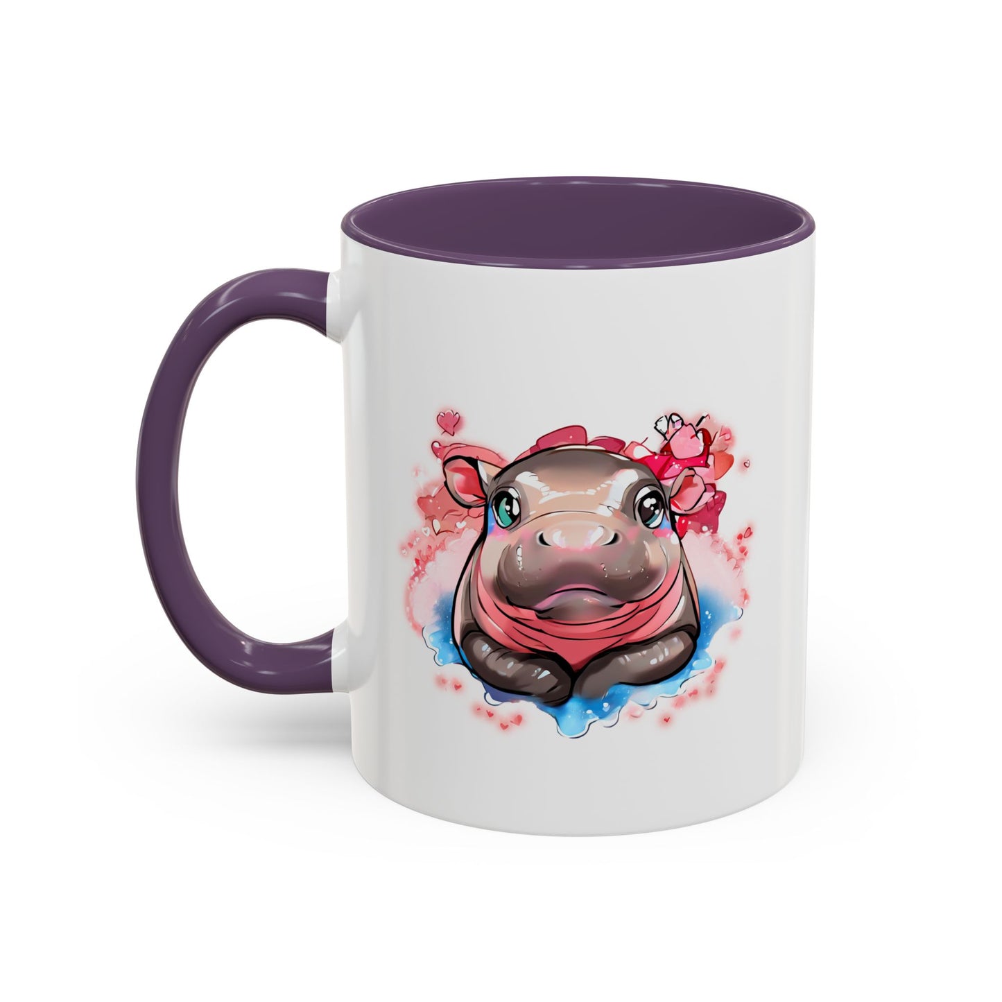 'Hippo Heart' Coffee Mug