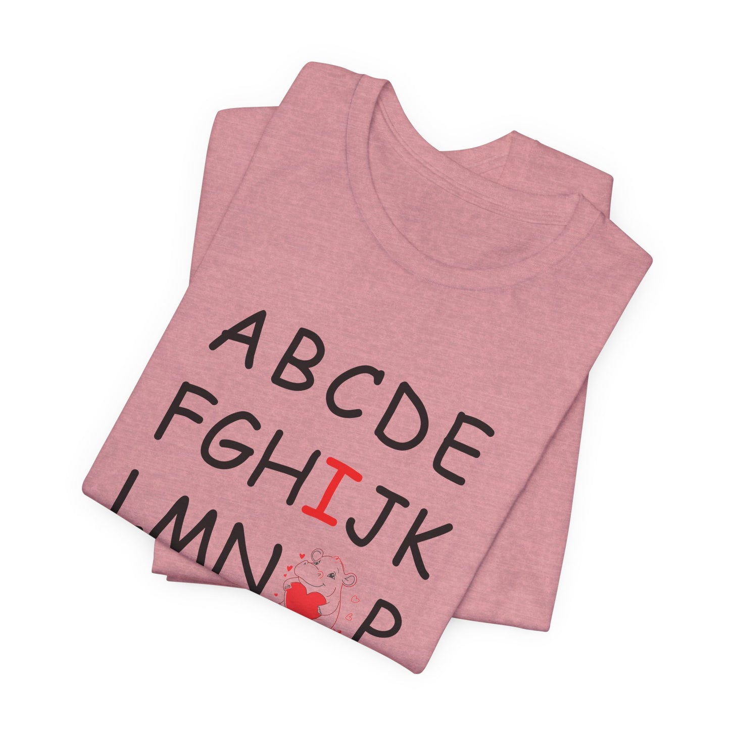 'ABC I Love You' Boyfriend Tee