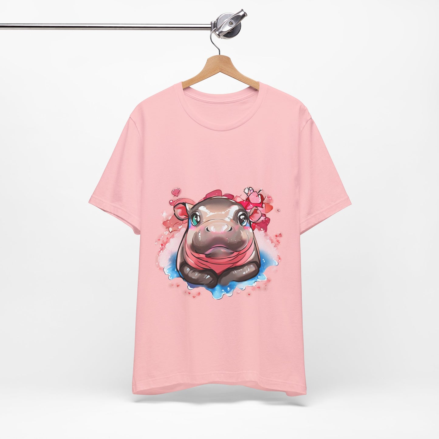 'Hippo Heart' Boyfriend Tee