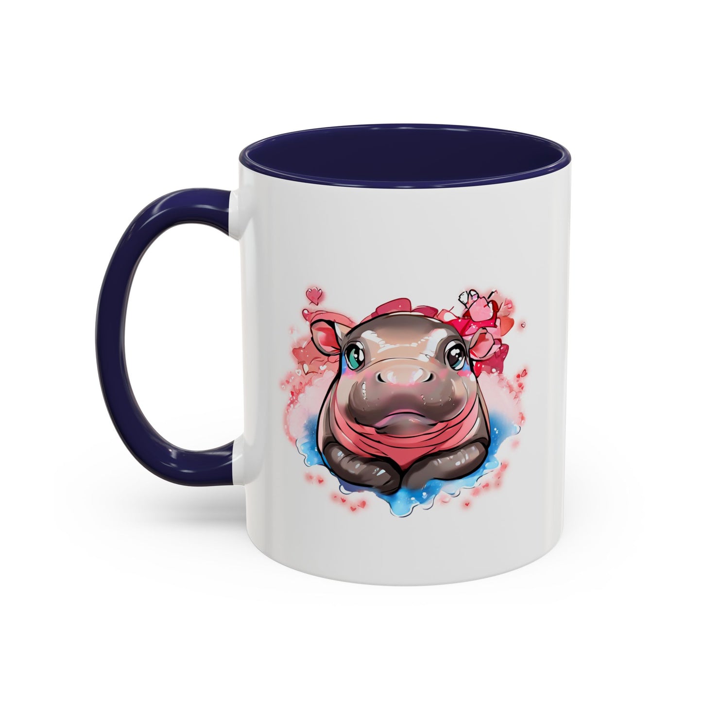 'Hippo Heart' Coffee Mug