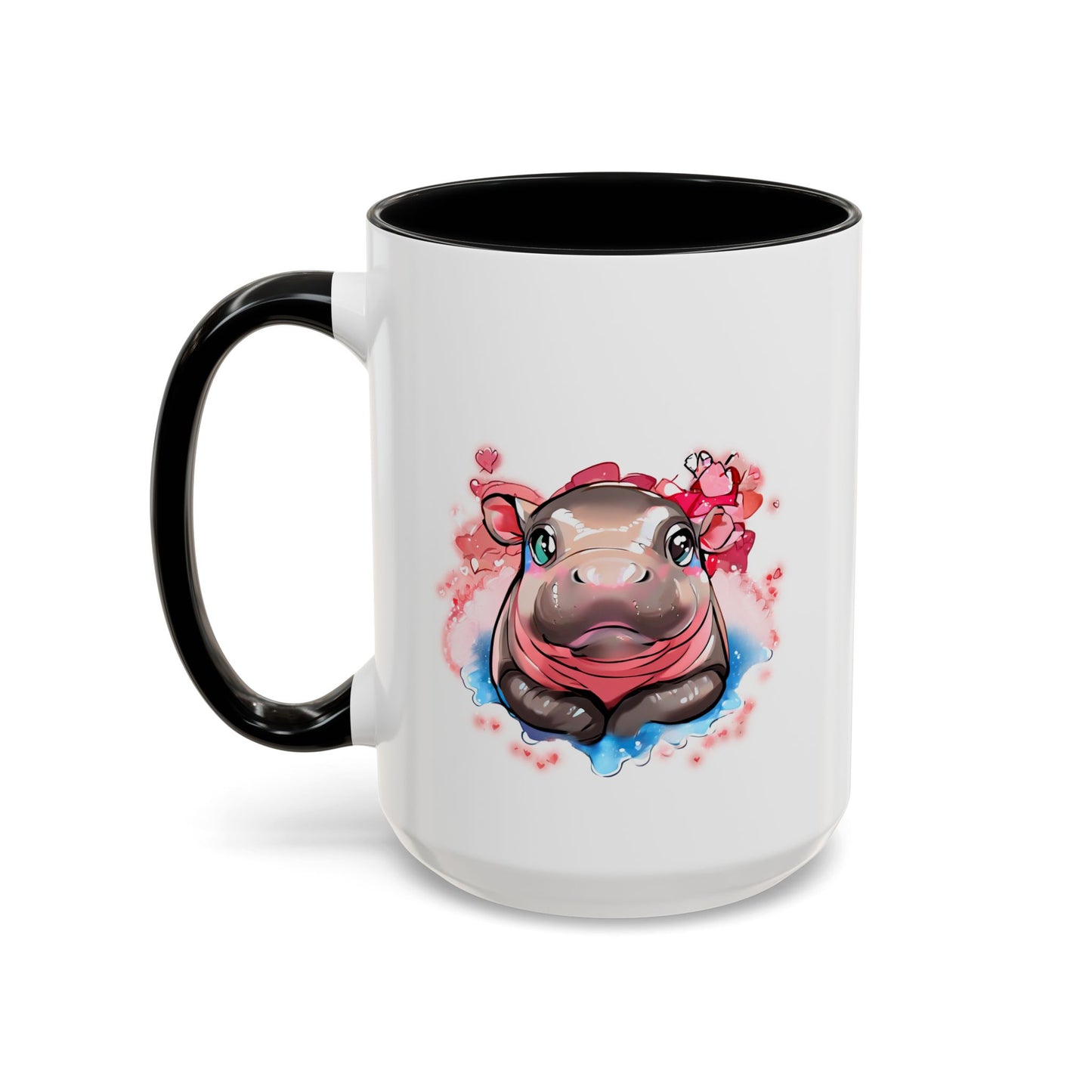 'Hippo Heart' Coffee Mug