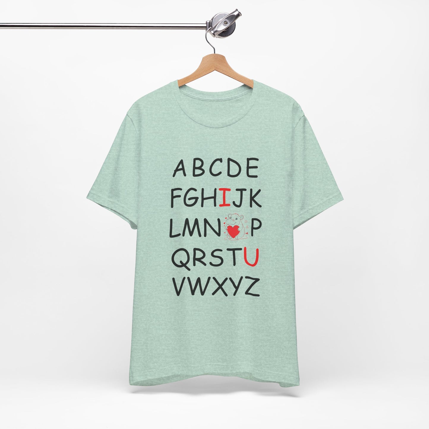 'ABC I Love You' Boyfriend Tee