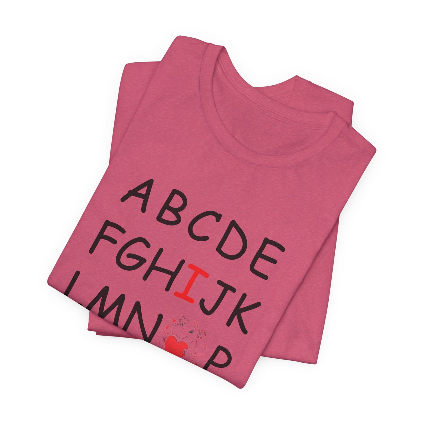 'ABC I Love You' Boyfriend Tee
