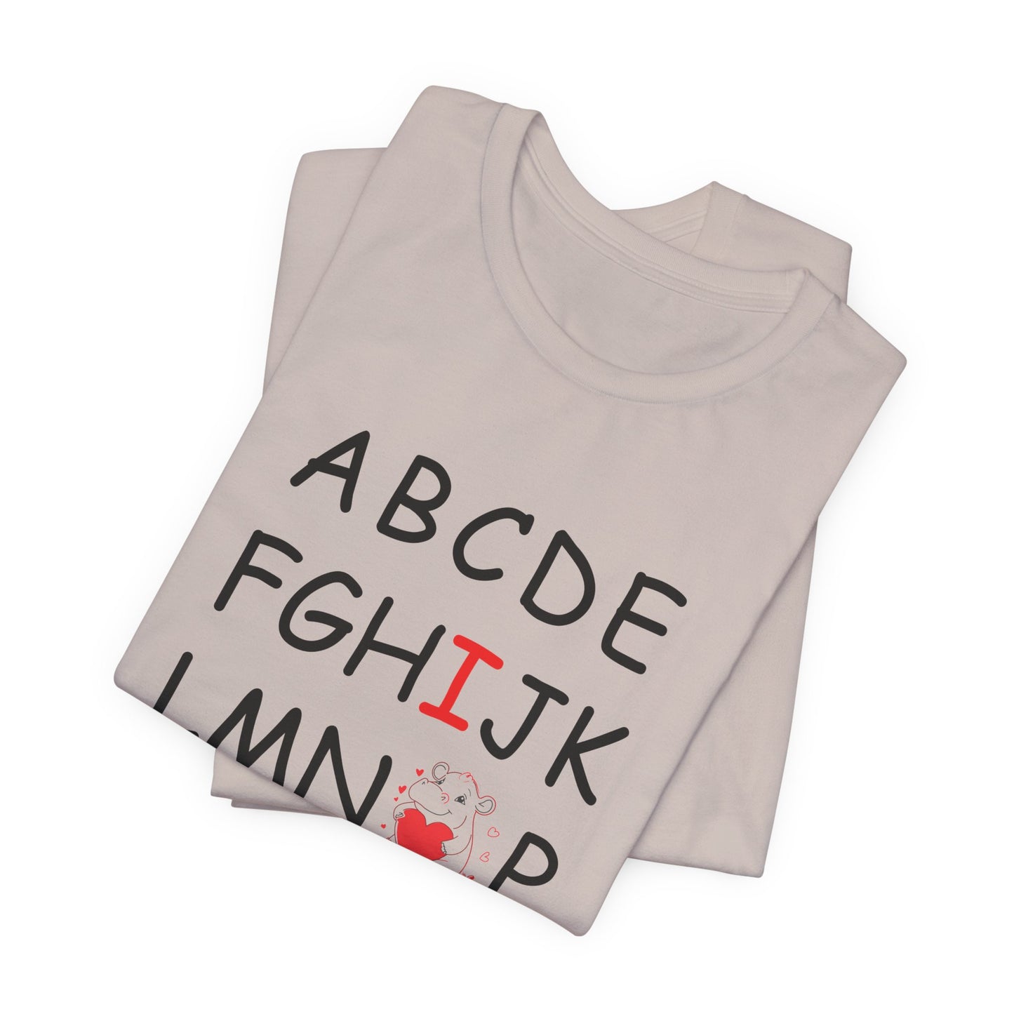 'ABC I Love You' Boyfriend Tee