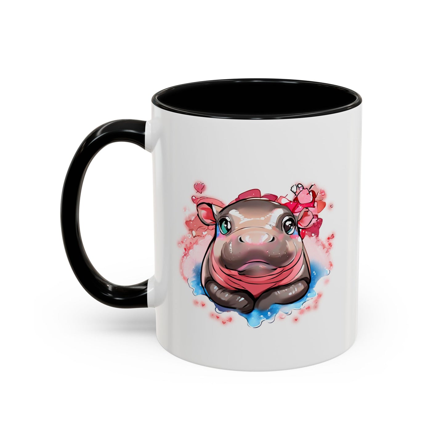 'Hippo Heart' Coffee Mug