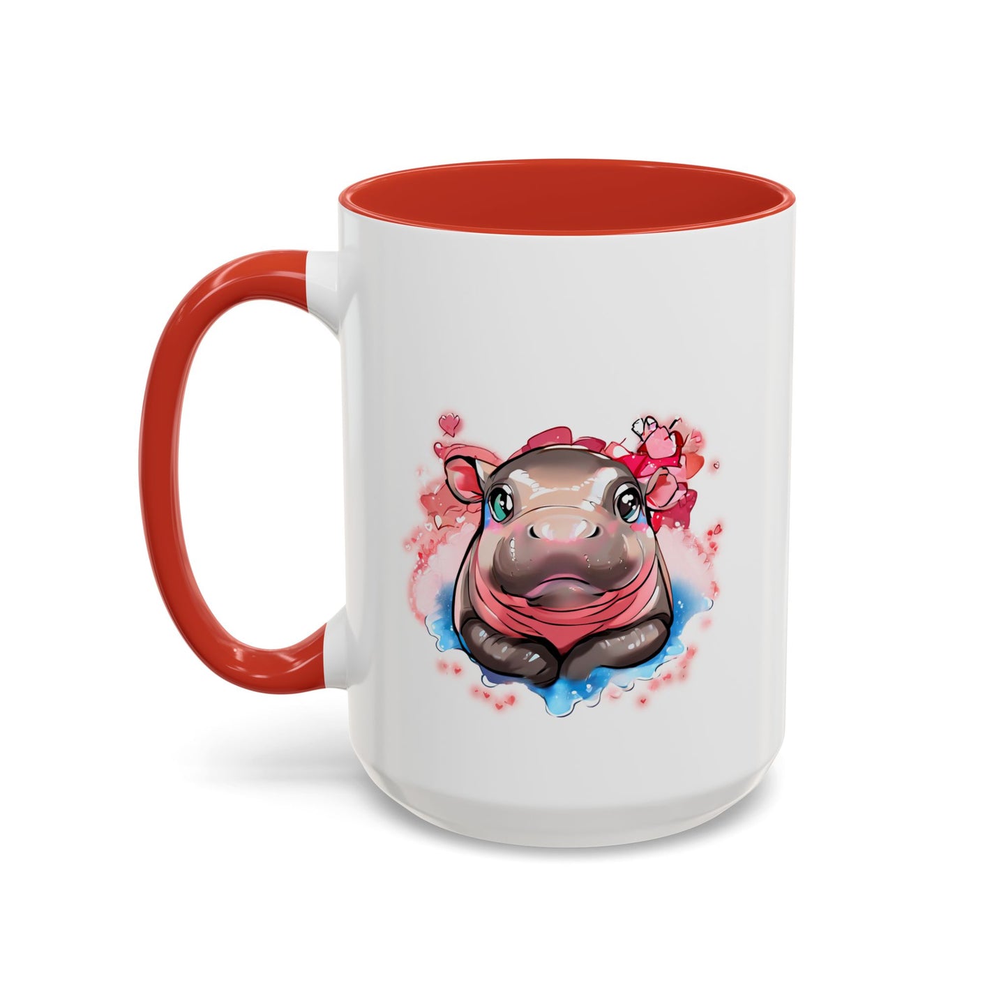 'Hippo Heart' Coffee Mug