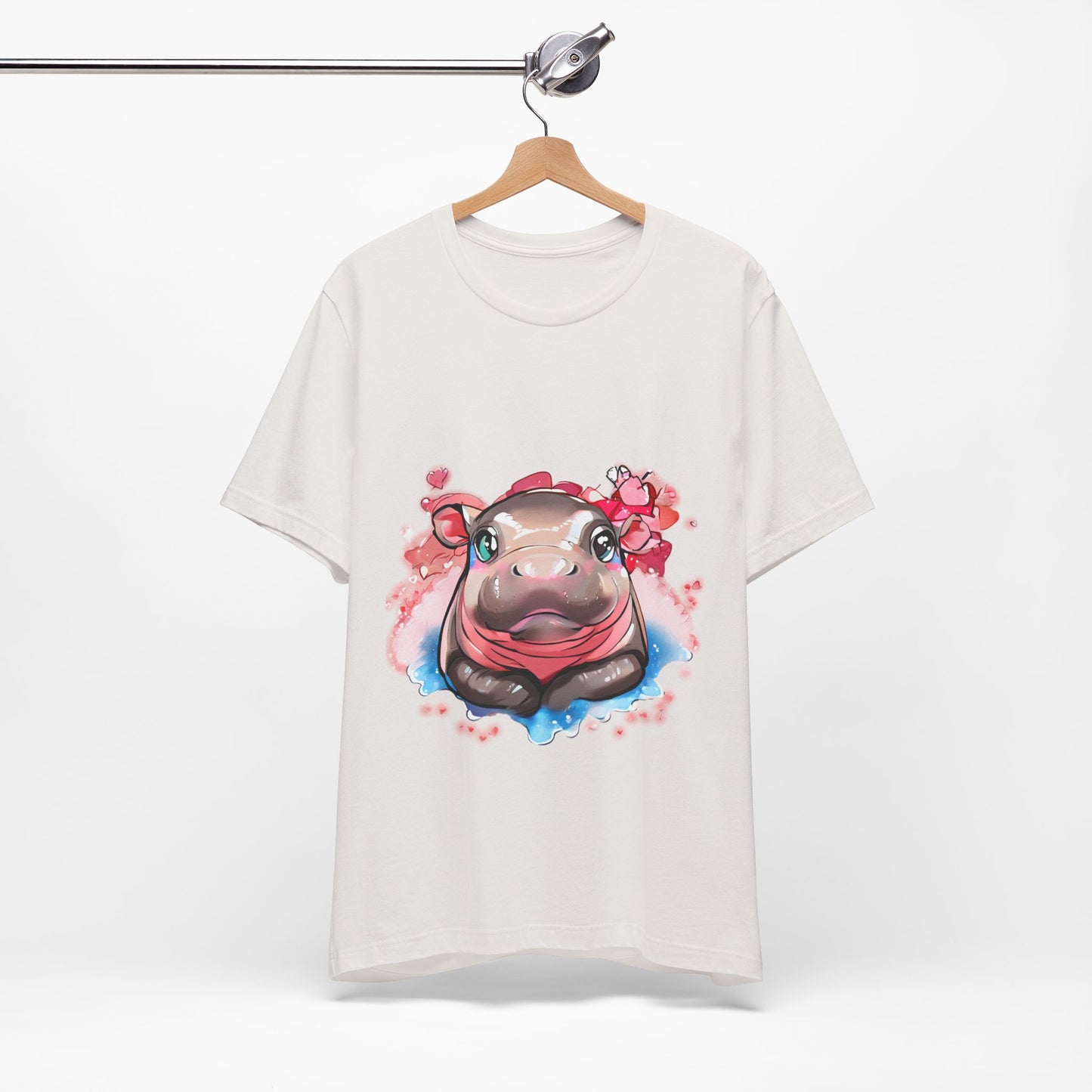 'Hippo Heart' Boyfriend Tee