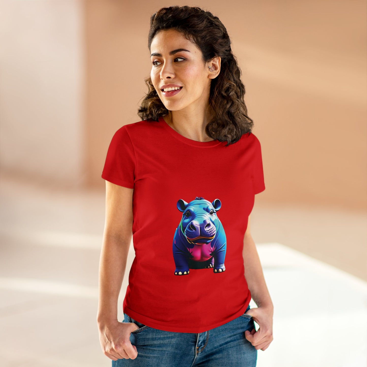 Artsy #003 Women's Midweight Cotton Tee