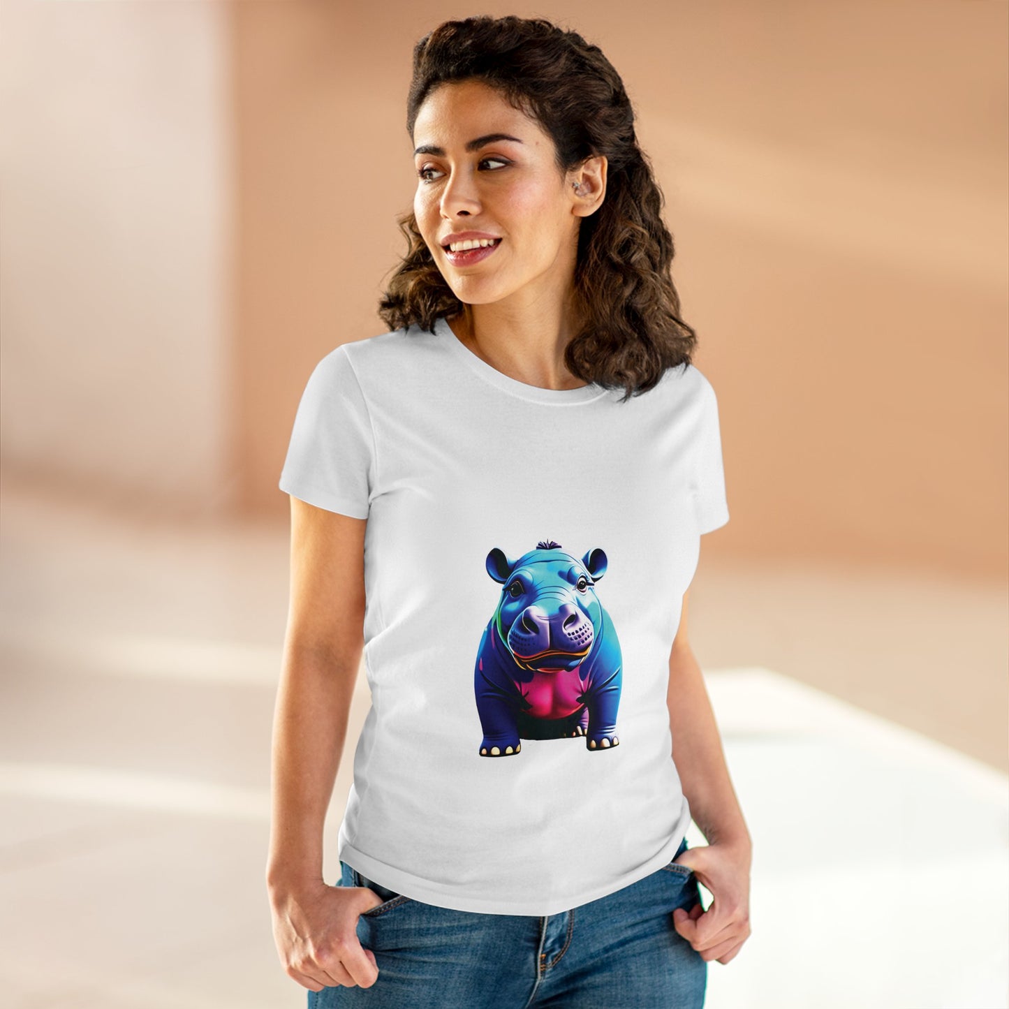 Artsy #003 Women's Midweight Cotton Tee