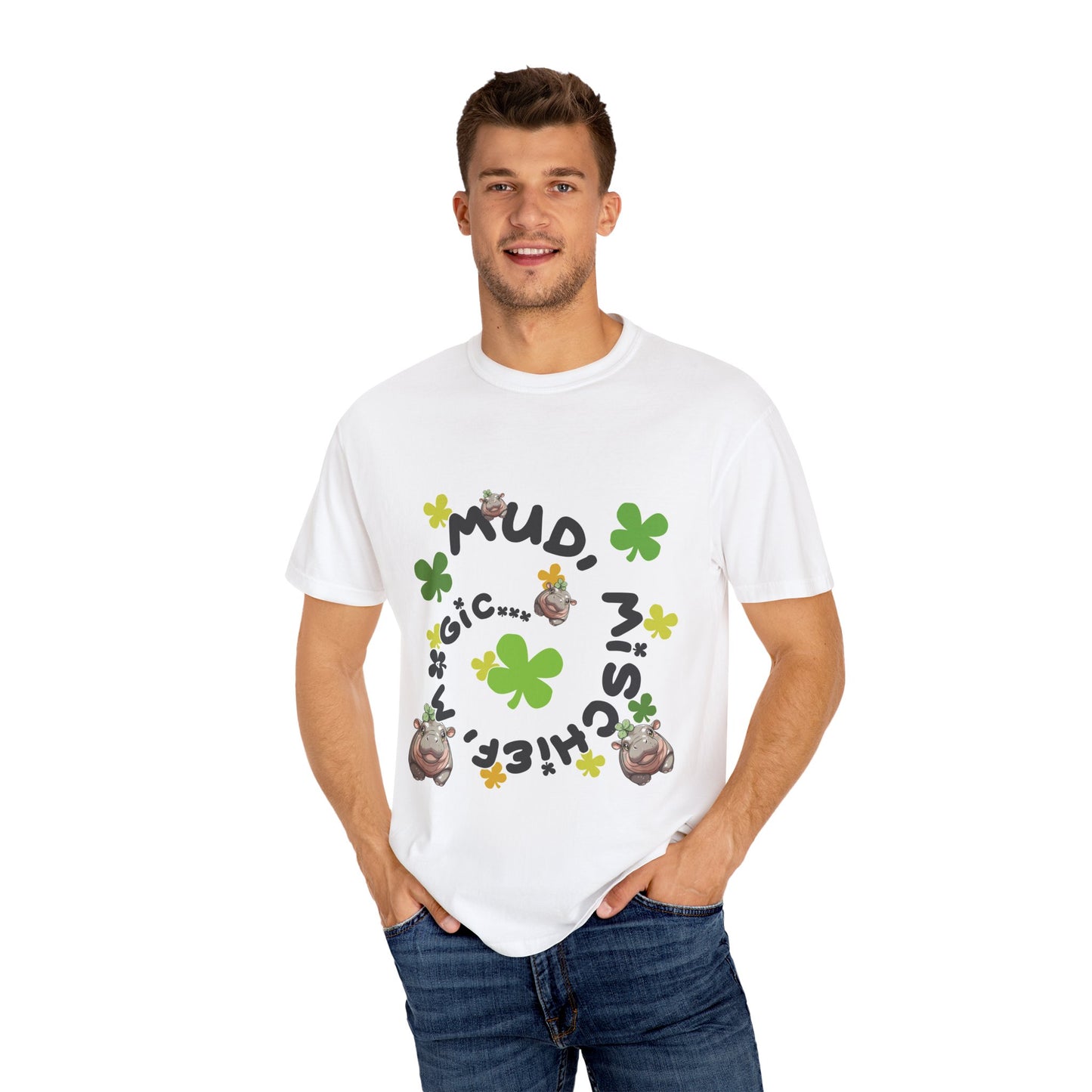 'Mud, Mischief, Magic' Unisex Relaxed Tee