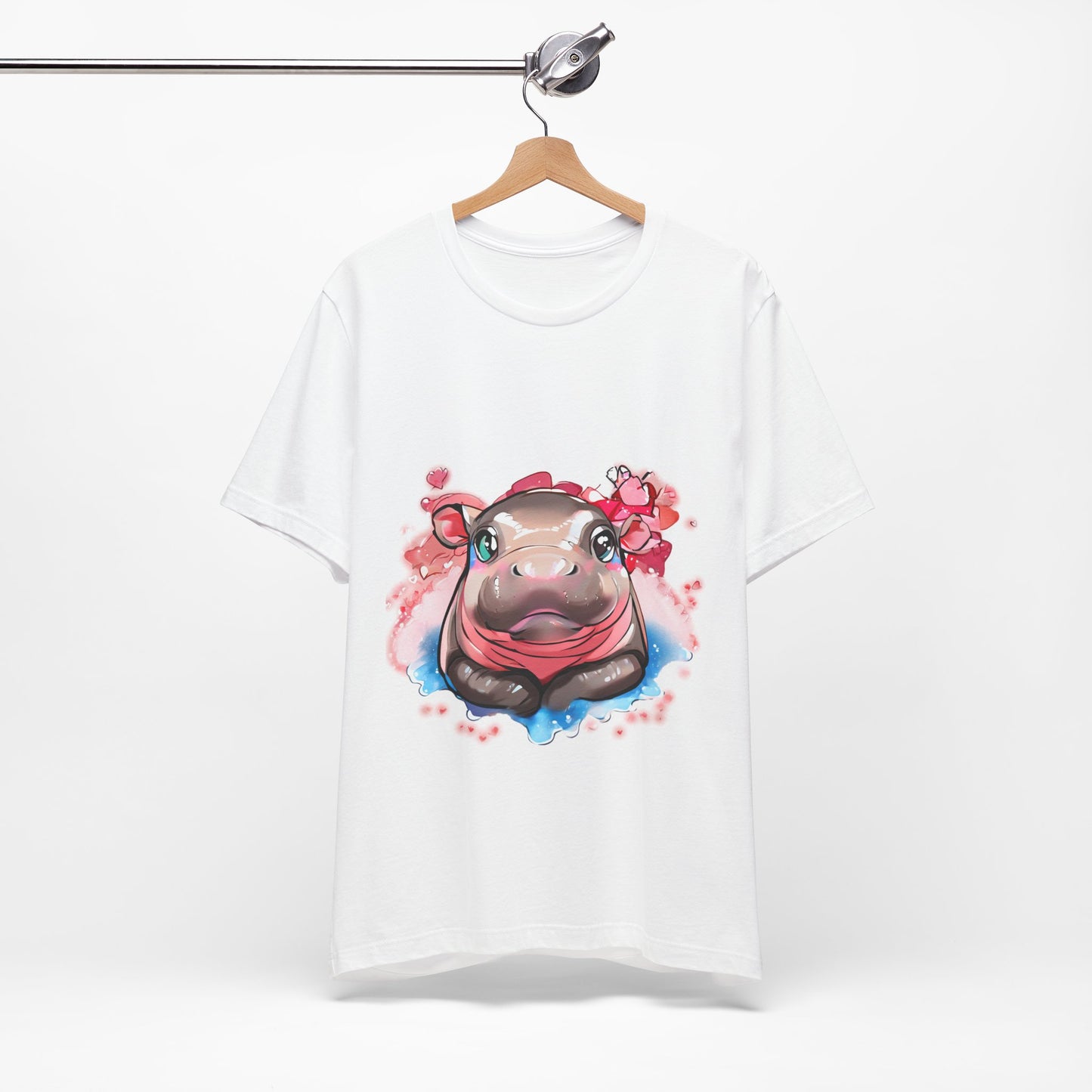 'Hippo Heart' Boyfriend Tee