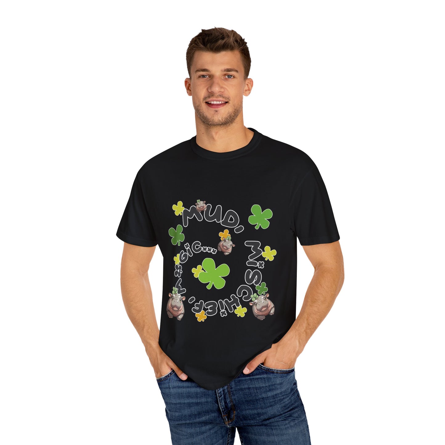 'Mud, Mischief, Magic' Unisex Relaxed Tee