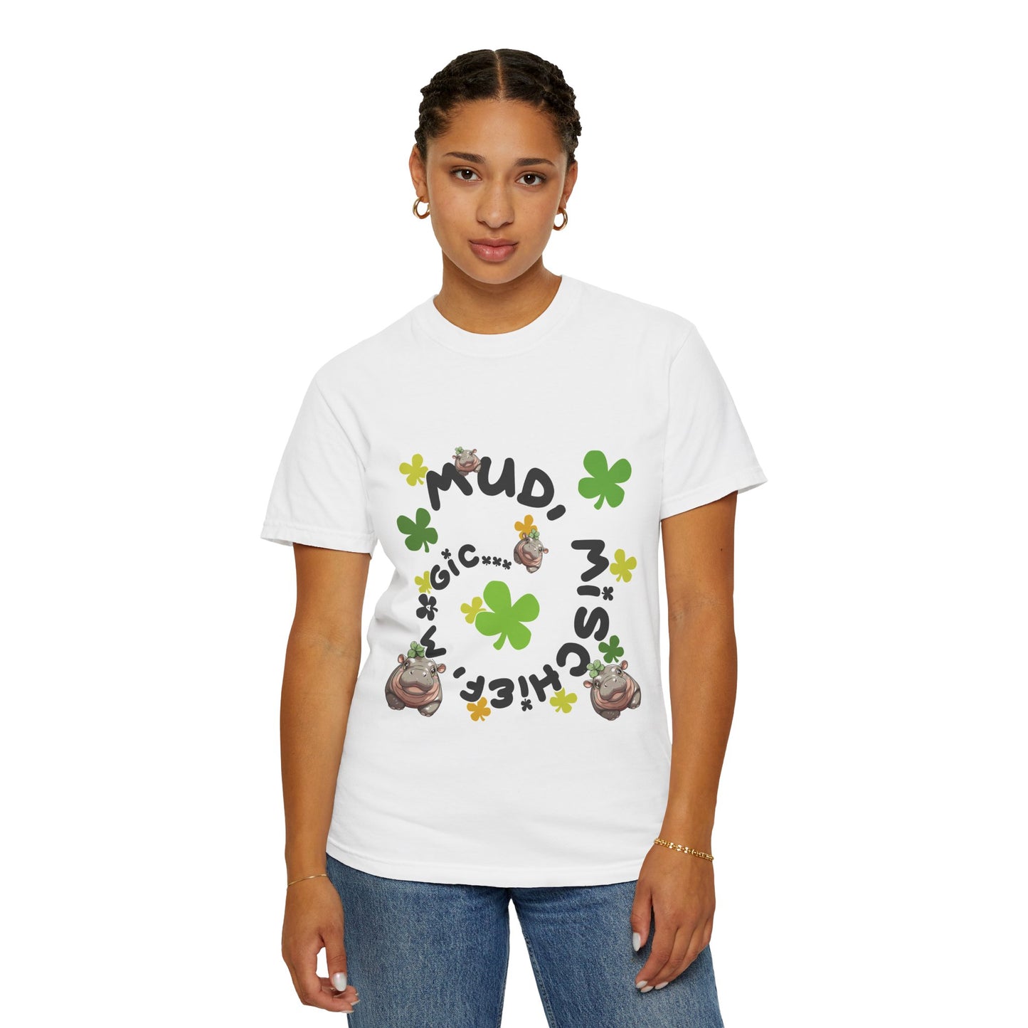 'Mud, Mischief, Magic' Unisex Relaxed Tee