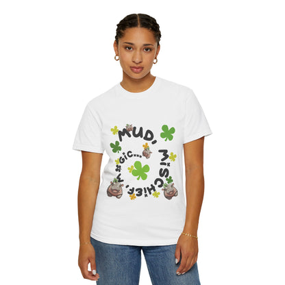 'Mud, Mischief, Magic' Unisex Relaxed Tee