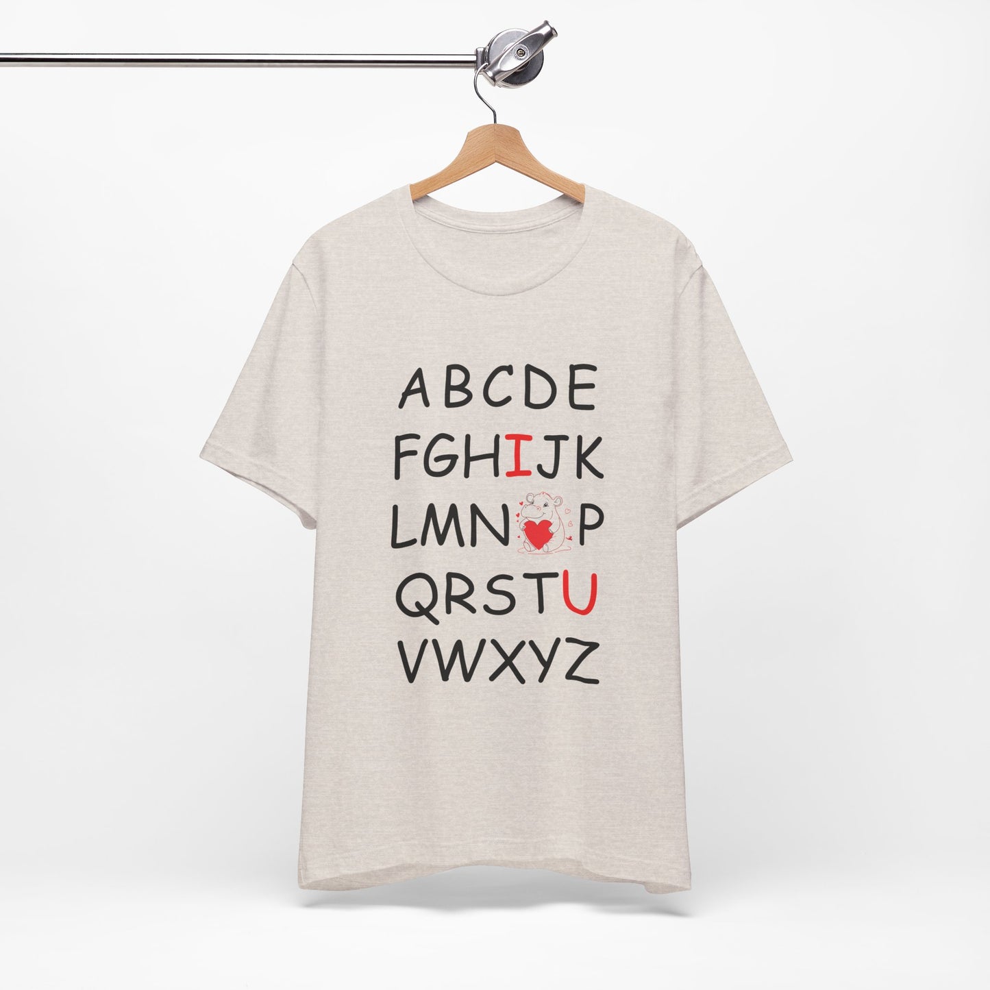 'ABC I Love You' Boyfriend Tee