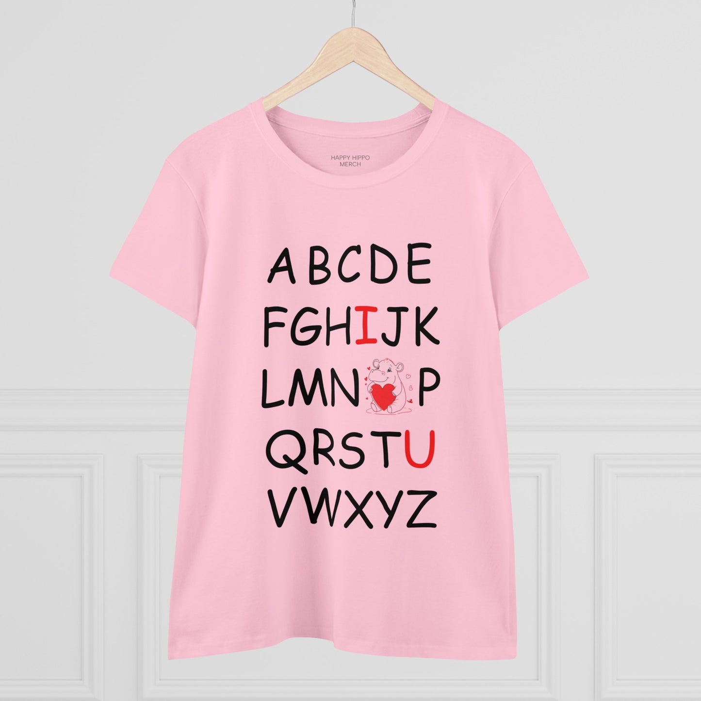 'ABC I love You' Comfy Cotton Tee