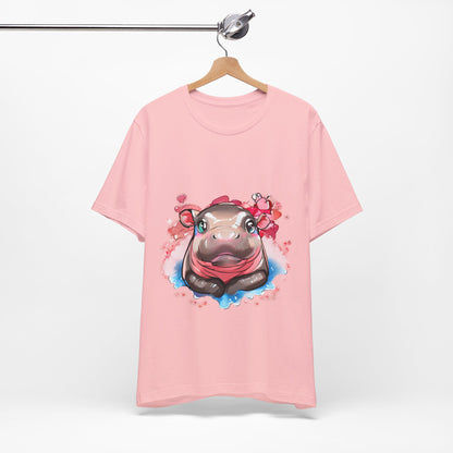 'Hippo Heart' Boyfriend Tee