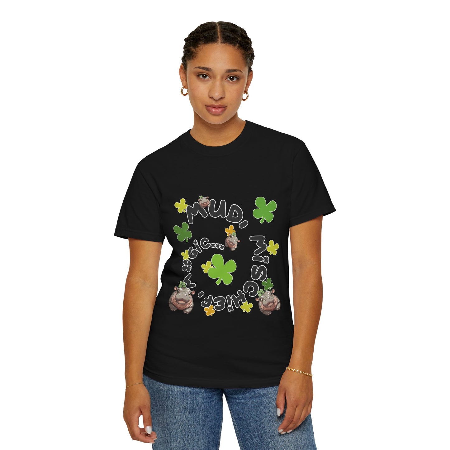 'Mud, Mischief, Magic' Unisex Relaxed Tee