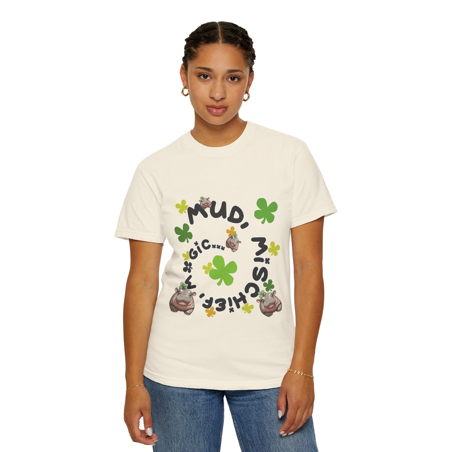 'Mud, Mischief, Magic' Unisex Relaxed Tee