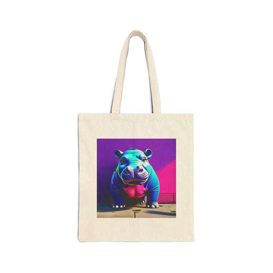 Artsy #003 Cotton Canvas Tote Bag