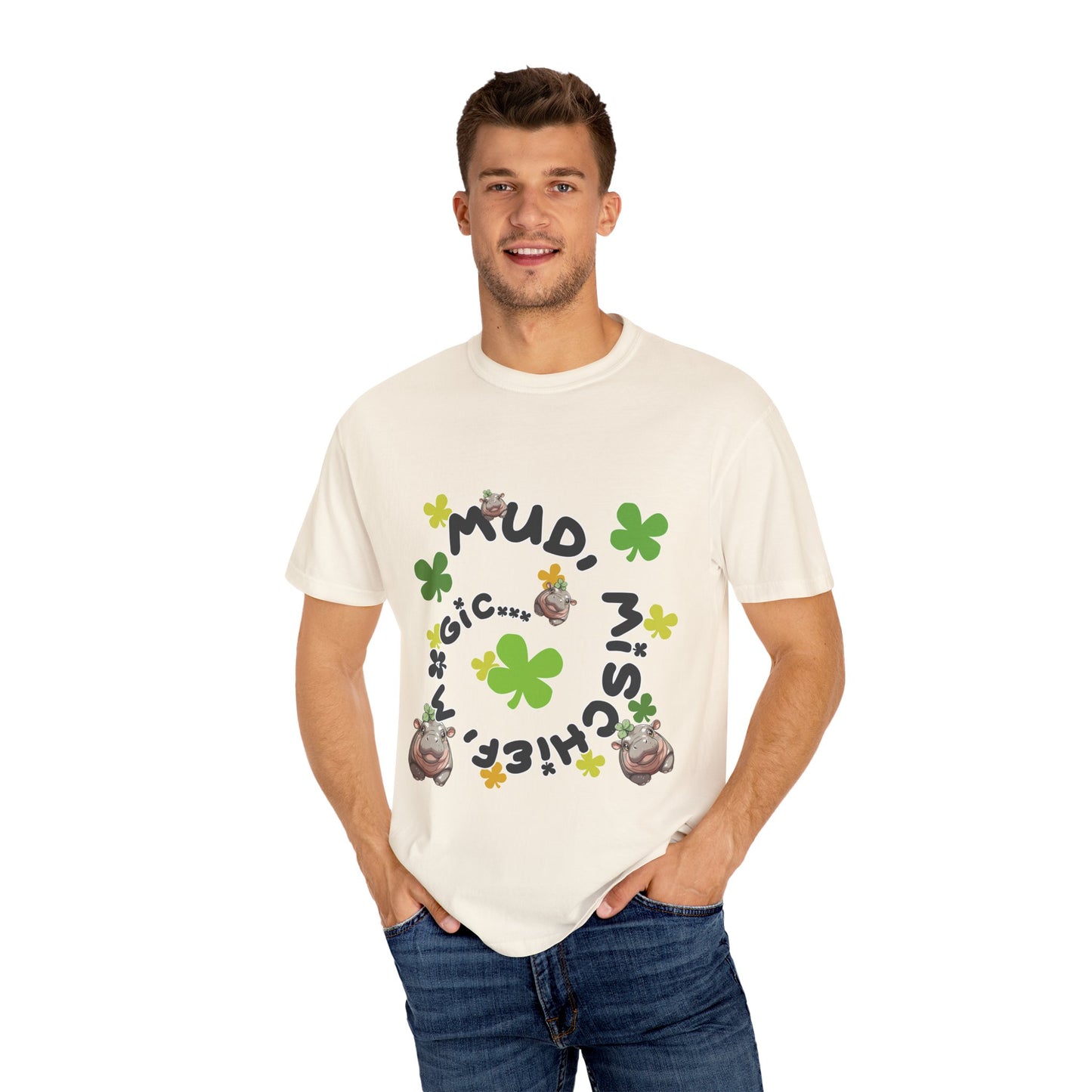 'Mud, Mischief, Magic' Unisex Relaxed Tee