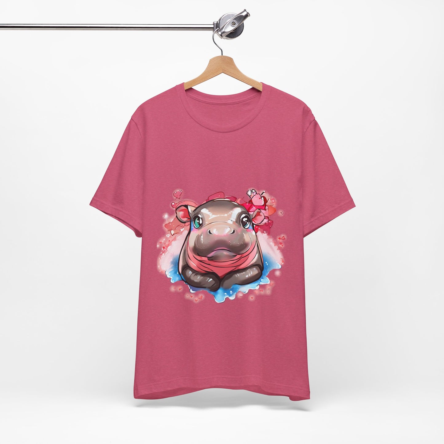 'Hippo Heart' Boyfriend Tee