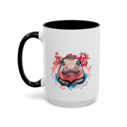 'Hippo Heart' Coffee Mug
