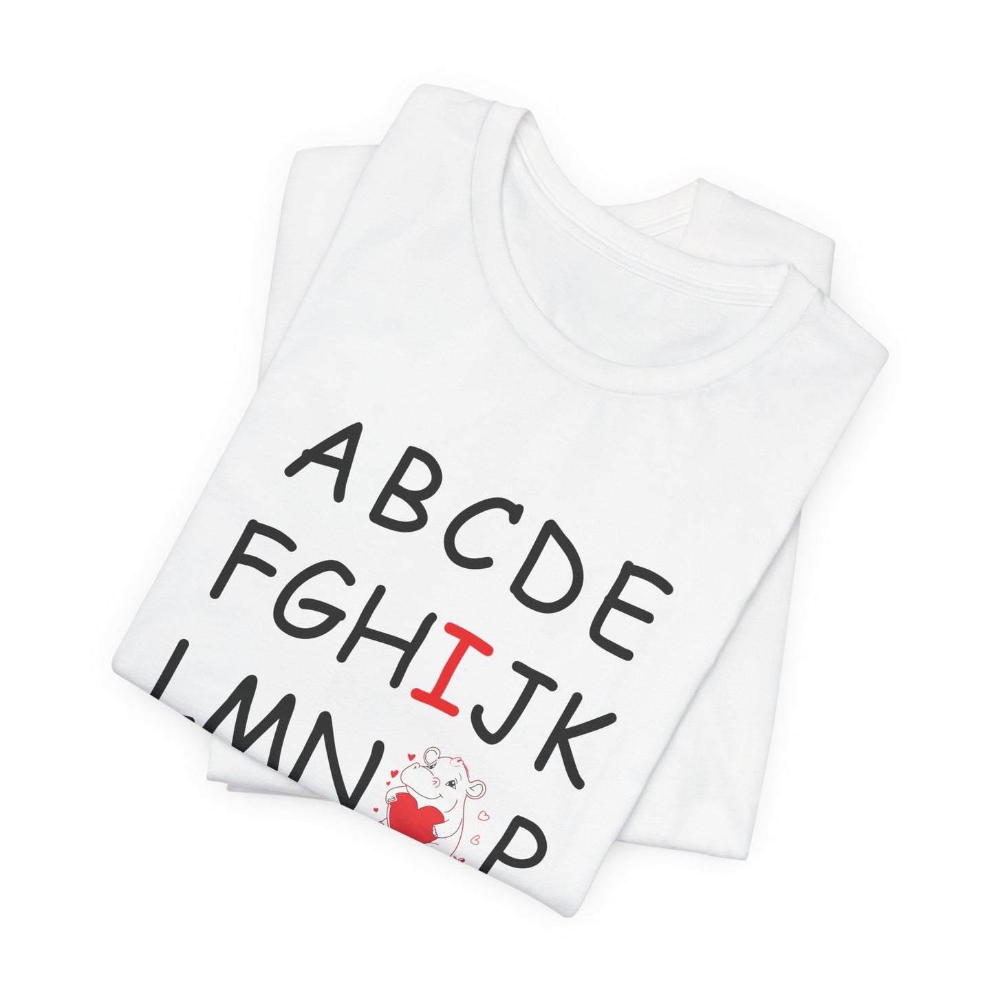 'ABC I Love You' Boyfriend Tee