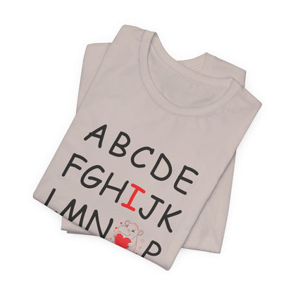 'ABC I Love You' Boyfriend Tee