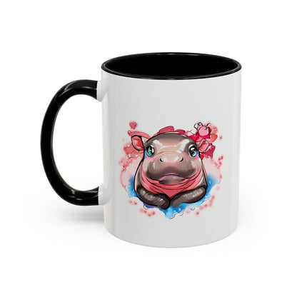 'Hippo Heart' Coffee Mug