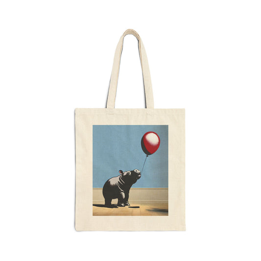 Artsy #001 Cotton Canvas Tote Bag