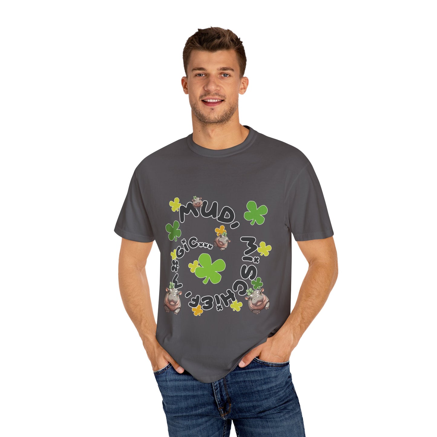 'Mud, Mischief, Magic' Unisex Relaxed Tee
