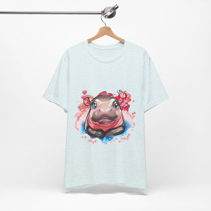 'Hippo Heart' Boyfriend Tee